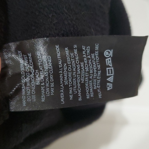 Nwt Free People Women's Black Ribbed Sweater sz S - Picture 6 of 6